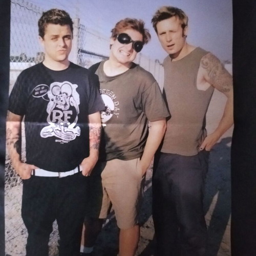 Green Day posters used, pack