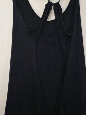 Backless top black, like new, size M
