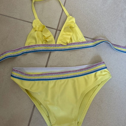 Ovs yellow bikini swimsuit new for 5-6 years old