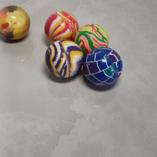 Crazy balls used, set of 5