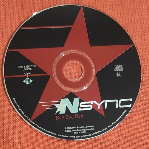 Nsync Bye Bye Bye CD single used, pop