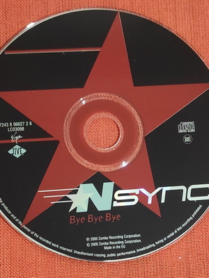 Nsync Bye Bye Bye CD single used, pop