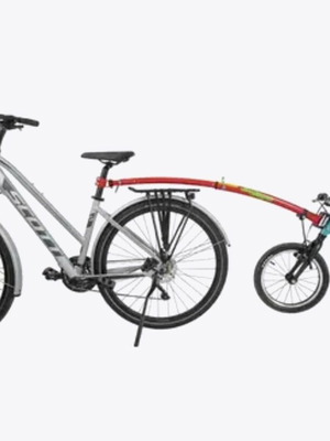 Trail-Gator trailer tow bar for children's bike used