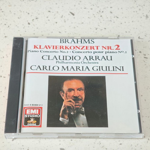 Brahms Piano Concerto No. 2 CD, classical