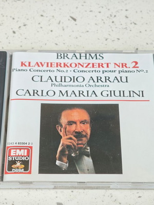 Brahms Piano Concerto No. 2 CD, classical