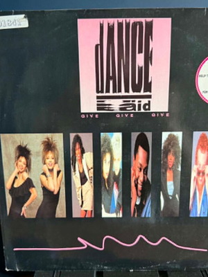 Dance Aid Give Give Give 12'' Maxi vinyl like new