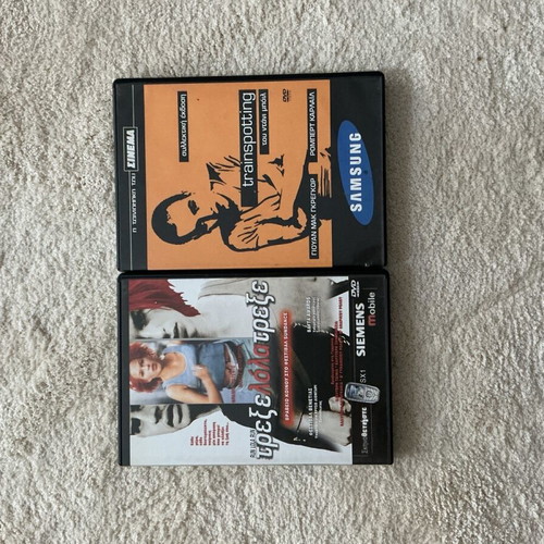 Trainspotting and Run Lola Run DVD like new, 2 movies