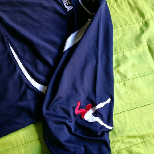 Legea men's sports shirt XL blue like new