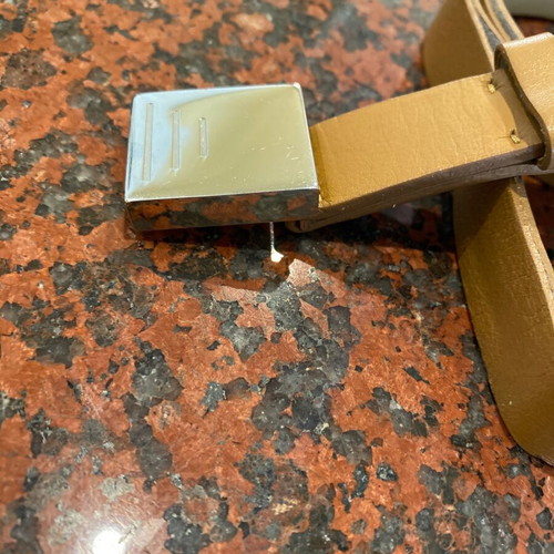 Emporio Armani belt used, thin, silver, size 70