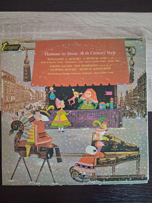 Vinyl Humour in Music - 18th Century Style used, classical music