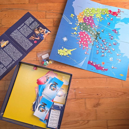 EPA board game Taxidevo stin Ellada kai stin Kypro