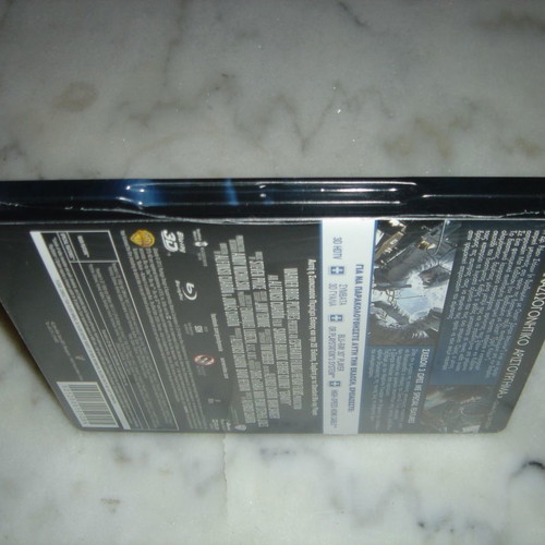 Gravity 3D Blu-Ray Greek edition metal pack new
