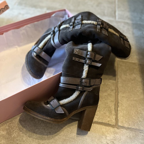 Fornarina leather boots like new, brown, size 37