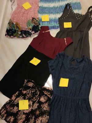 Φορέματα και μπλούζα, 6 κομμάτια