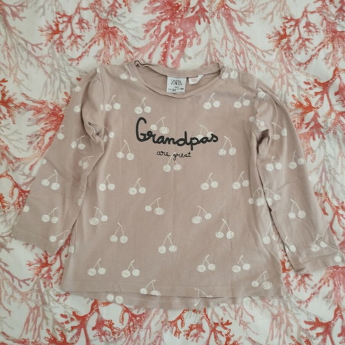 Zara children's long-sleeve shirt like new, size 3-4, 104 cm