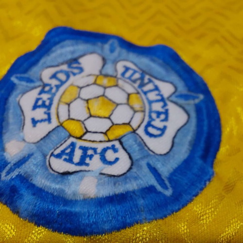 Leeds United 1997/98 away vintage football fan shirt used, size L