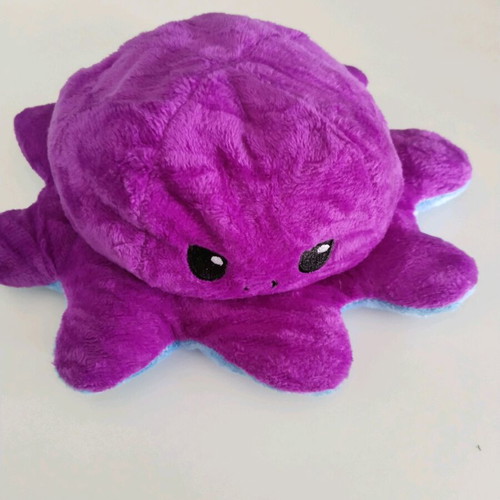 Reversible plush octopus like new