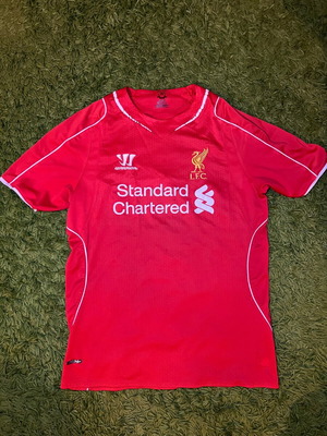 Liverpool jersey used, authentic, size medium