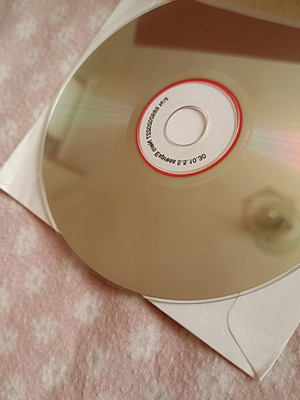 Nero Express software used, unscratched