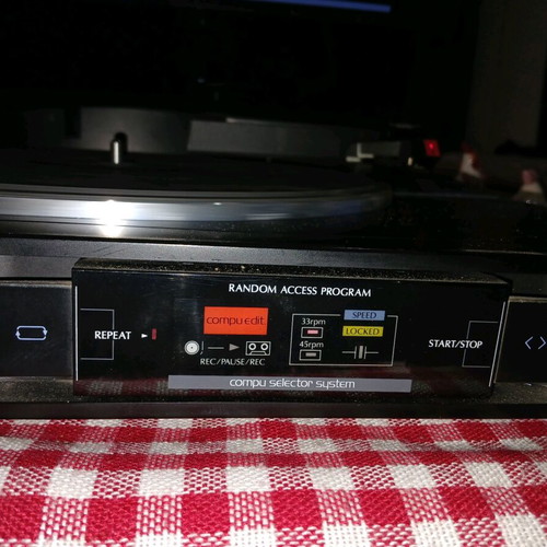 Sansui P-L51 πικάπ μεταχειρισμένο με ανάγκη βελόνας και αλλαγή βύσματος