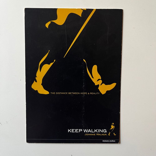 Johnnie Walker Postcard like new