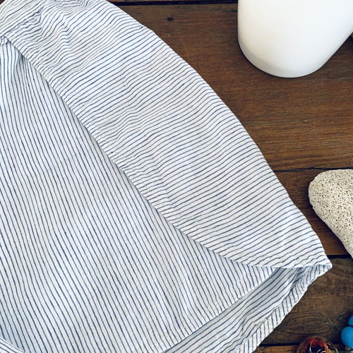 Ioanna Kourbela striped shorts like new, linen and cotton