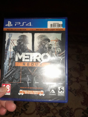 Metro Redux PS4 game new with original seal
