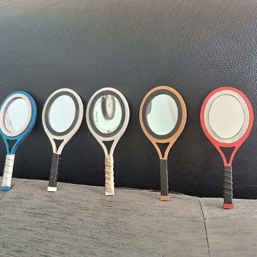 Elegant women's bag mirror, handmade