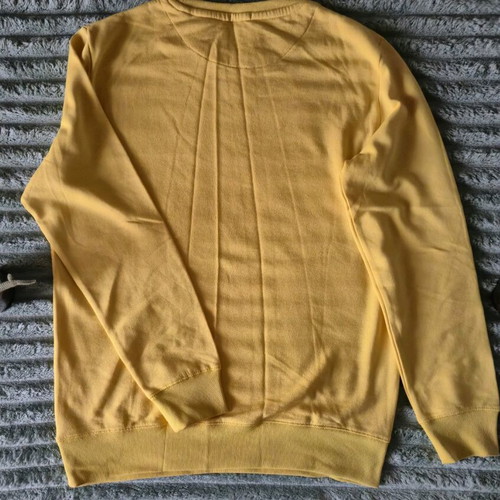 Alcott sweatshirt without hood new, size XL, yellow