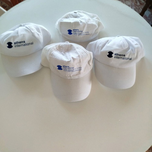 Collectible jockey hats used, set of 4 pieces