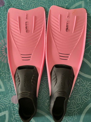 Mares swim fins used, size 30-32