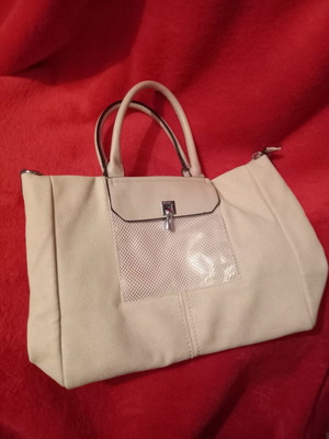 Handbag beige like new