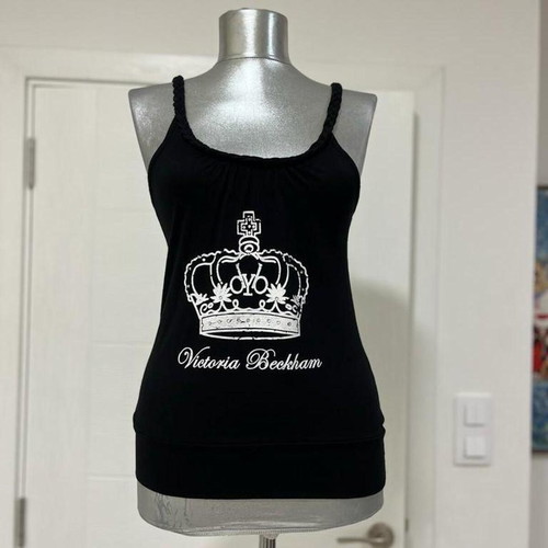 Victoria Beckham x Rock & Republic Cami black used, size M