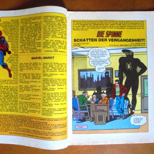 Die Spinne #95 German edition comic used with Hobgoblin first appearance