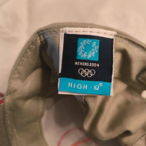 Athens 2004 Olympic Games cap collectible, authentic, unused
