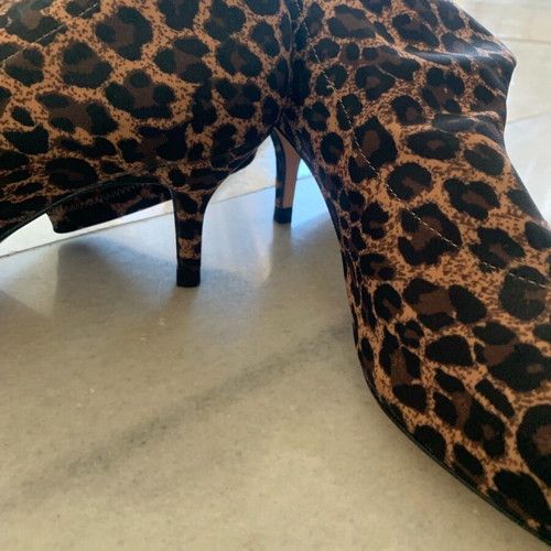 Zara boots like new, leopard pattern, size 41.5