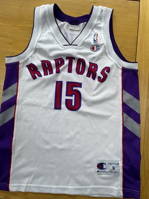 Raptors vintage Carter authentic jersey used size small