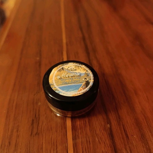 Parker SRDW Barber Razor shavette like new with E&S Rasage Artisan Soap sample