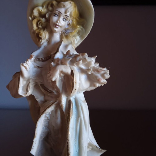 Decorative girl figurine, 26 cm