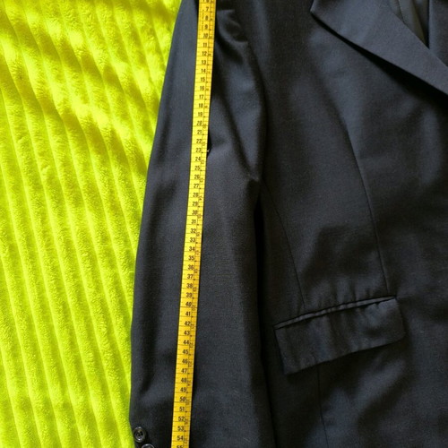 Handmade black men's jacket large size like new
