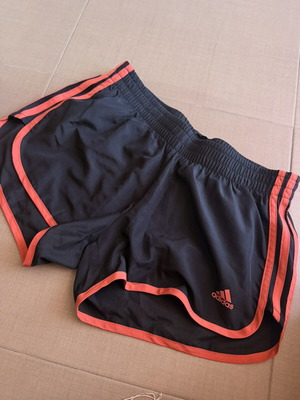 Adidas Running Shorts Black Coral size S like new