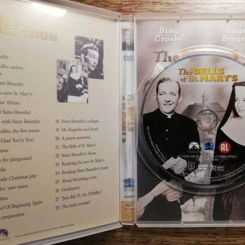 The Bells of St. Mary's DVD like new with Greek subtitles