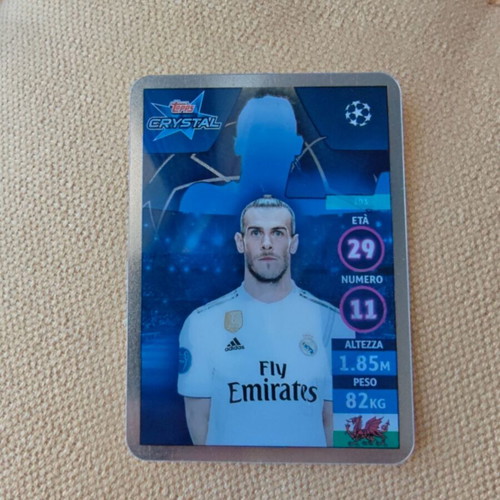 Gareth Bale Real Madrid 2018-19 Topps Crystal UCL Cannonieri card like new