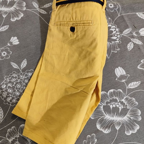 Alouette bermuda shorts like new, yellow, size 122-128 cm, 5-6 years
