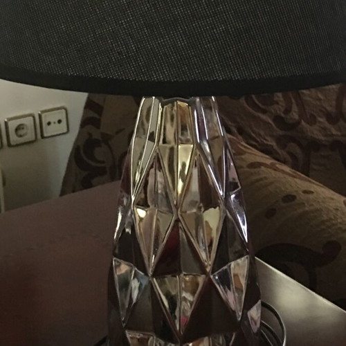 Lamp silver color new