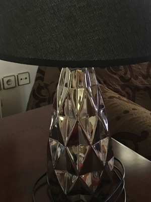 Lamp silver color new