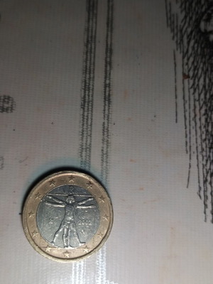 Collector Italian 1 Euro Coin 2002 like new