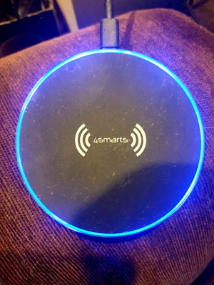 4Smarts Ασύρματος Φορτιστής Qi Pad 15W Μαύρος σαν καινούργιο