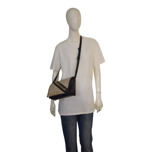 Stella McCartney Monogram Canvas Falabella Chain Messenger Bag