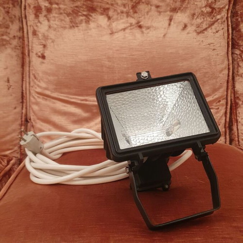 Halogen Floodlight 500W IP54 with Cable and Plug